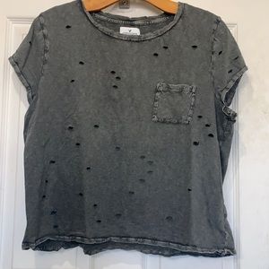 American Eagle Distressed Tee
